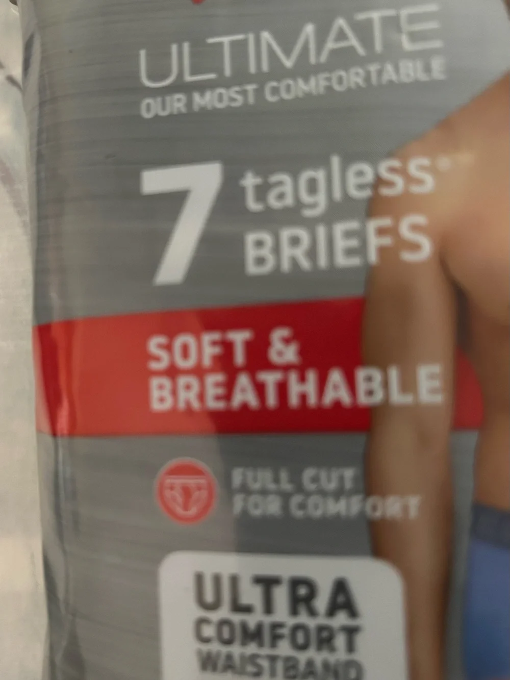 Hanes comfortable tagless